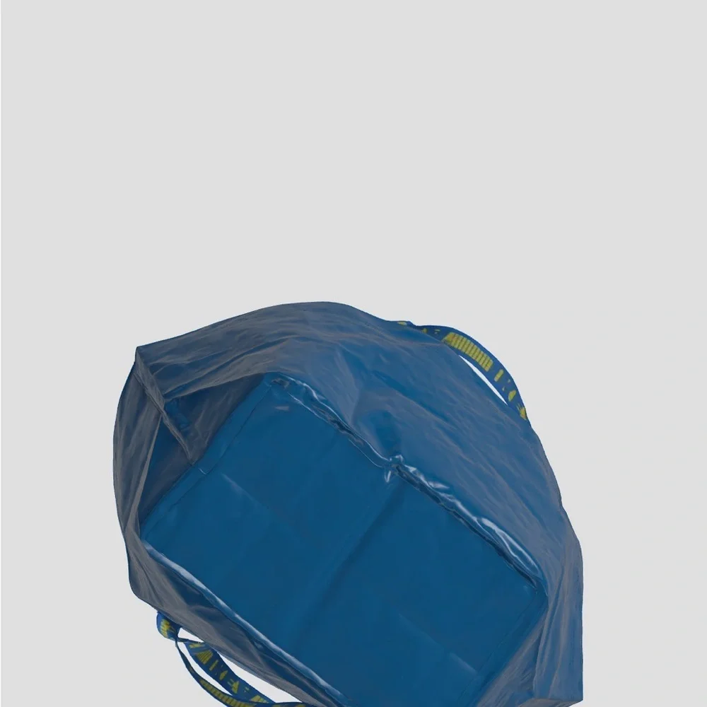 3 sturdy blue Ikea Frakta Bags storage holiday storage spring cleaning toy new